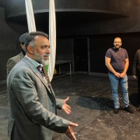 مدیرکل هنرهای نمایشی از مجموعه تئاتر شهر بازدید کرد  | عکس