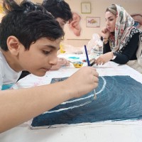 مدرسه ای از جنس دیگر در برج آزادی | عکس