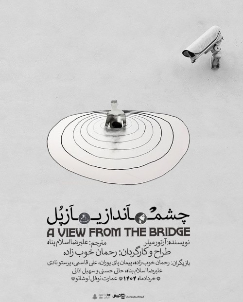 عکس نمایش چشم اندازی از پل