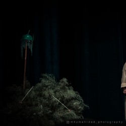 نمایش نور بر نیزه | عکس