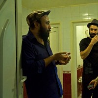 گزارش تصویری از پشت صحنه فیلم جدید رضا عطاران 