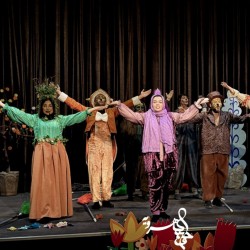 نمایش لبوبو در جنگل مهربانی | عکس