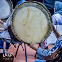 کنسرت دف نوازان نوای شورانگیز به همراهی گروه همنوازان سایه | گزارش تصویری تیوال از تمرین گروه دف‌نوازان آوای شورانگیز، سری نخست / عکاس: سارا ثقفی | عکس