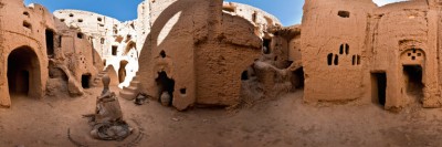 ارگ کویری بیاضه، پیشنهاد وسوسه‌انگیزی برای زمستان | عکس