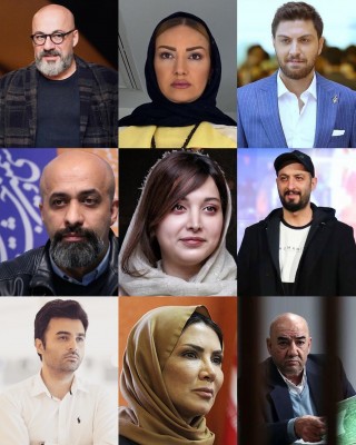 بازیگران «شبگرد» مقابل دوربین رفتند | عکس