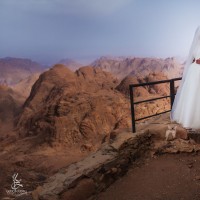 ازدواج در ارتفاعات کوه سینا | عکس