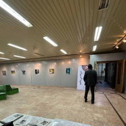 نمایشگاه دیوانه میمانیم | عکس