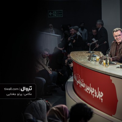 گزارش تصویری تیوال از نشست خبری فیلم قایق سواری در تهران / عکاس: پرتو جغتایی | عکس