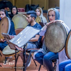 کنسرت دف نوازان نوای شورانگیز به همراهی گروه همنوازان سایه | عکس