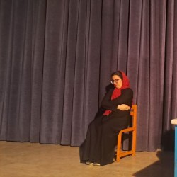 نمایشنامه‌خوانی کچل کفتر باز | عکس