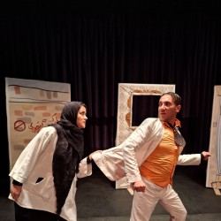 نمایش خاله ملو | عکس