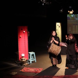 نمایش کوارتت تن در بافه‌های باد | عکس