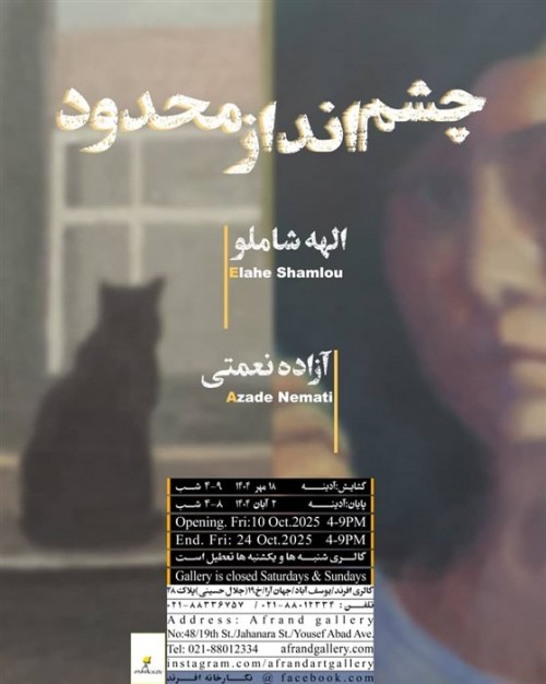 عکس نمایشگاه چشم انداز محدود