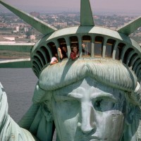 مراحل ساخت مجسمه آزادی نیویورک | عکس