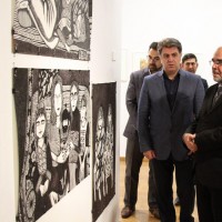 نمایشگاه نیمروز | سفیر افغانستان از نمایشگاه نیمروز در نیاوران دیدن کرد | عکس