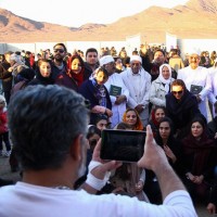 برگزاری جشن سده در روستای چم شهر تفت - یزد | عکس