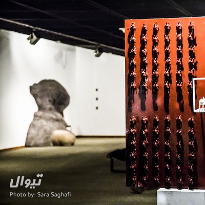 گزارش تصویری نمایشگاه هفتمین دوسالانه ملی مجسمه سازی تهران/ عکاس: سارا ثقفی  | عکس