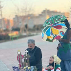 نمایش امروز درختی خواهم شد | عکس