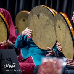 کنسرت دف نوازان نوای شورانگیز به همراهی گروه همنوازان سایه | عکس