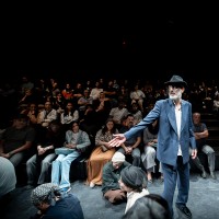 نمایش شب | نخستین اجرای نمایش «شب» در تماشاخانه ایرانشهر روی صحنه رفت | عکس