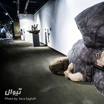 گزارش تصویری نمایشگاه هفتمین دوسالانه ملی مجسمه سازی تهران/ عکاس: سارا ثقفی  | عکس