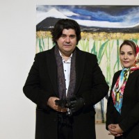 نمایشگاه بی کرانه | بازدید سالار عقیلی از نمایشگاه بی کرانه در نیاوران | عکس