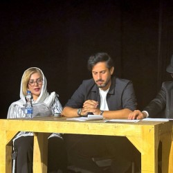 نمایشنامه‌خوانی هدا گابلر | عکس