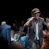 نمایش شب | نخستین اجرای نمایش «شب» در تماشاخانه ایرانشهر روی صحنه رفت | عکس