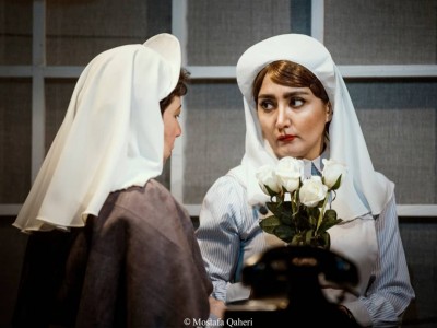 نمایش سکوت سفید | نگاهی به نمایش «سکوت سفید» به کارگردانی کوروش سلیمانی | عکس