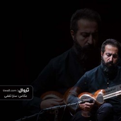 کنسرت بداهه نوازی تار علی‌اصغر عربشاهی با همراهی تنبک حمید قنبری | عکس