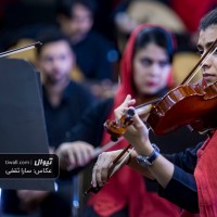 کنسرت ارکستر ارسلان کامکار (مانجین) | گزارش تصویری تیوال از تمرین ارکستر مانجین، سری نخست / عکاس: سارا ثقفی | ارسلان کامکار، ارکستر مانجین، رعنا علیزاده