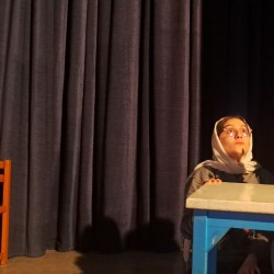 نمایشنامه‌خوانی کچل کفتر باز | عکس