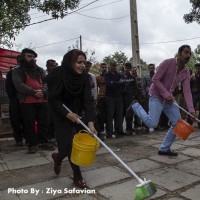 نمایش نهمین جشنواره بین المللی تیاتر خیابانی مریوان | گزارش تصویری تیوال از نمایش حس خوب رقابت غیر سالم / عکاس: سید ضیاالدین صفویان | عکس