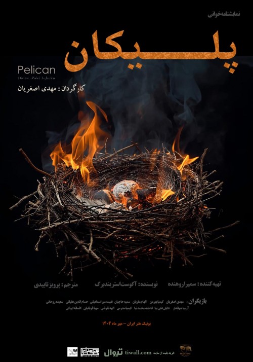 عکس نمایشنامه‌خوانی پلیکان