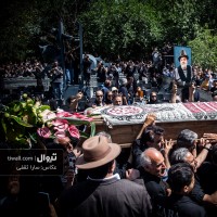 گزارش تصویری تیوال از مراسم تشییع پیکر زنده یاد اکبر عبدی / عکاس: سارا ثقفی | عکس