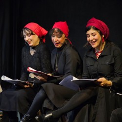 نمایشنامه‌خوانی مصائب صومعه ای در سیبری | عکس