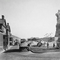 مراحل ساخت مجسمه آزادی نیویورک | عکس