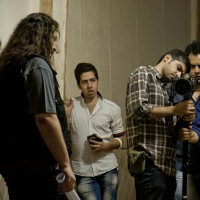 گزارش تصویری از پشت صحنه فیلم جدید رضا عطاران 