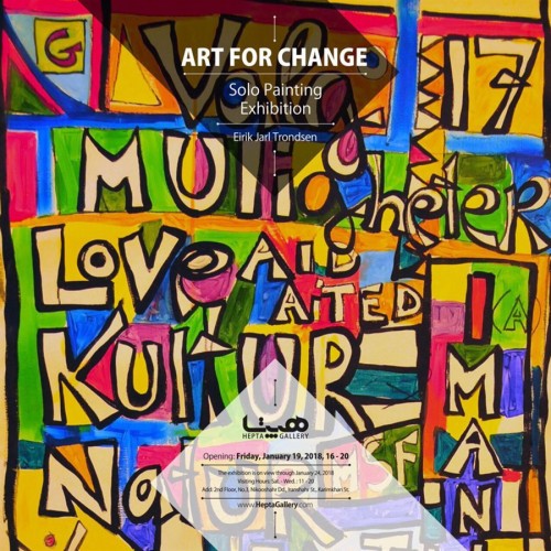 عکس نمایشگاه ART FOR CHANGE