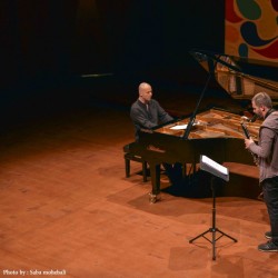  دویت پیانو و کلارینت C.Ulrich Drechsler, S.A. Giuliano Battaglia ( اتریش و ایتالیا ) | دیوار | عکس
