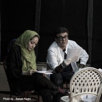 نمایش شادی حقیقی، آرام و بی صداست | گزارش تصویری تیوال از تمرین نمایش ایمایی شادی حقیقی آرام و بی صداست / عکاس: بابک حقی | عکس