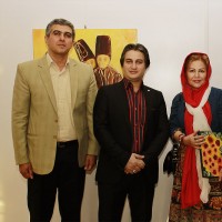 نمایشگاه خیریه نقاشی های «صبا صالحی» در گالری غربی «برج میلاد» افتتاح شد | عکس