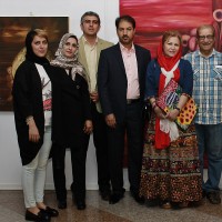 نمایشگاه خیریه نقاشی های «صبا صالحی» در گالری غربی «برج میلاد» افتتاح شد | عکس