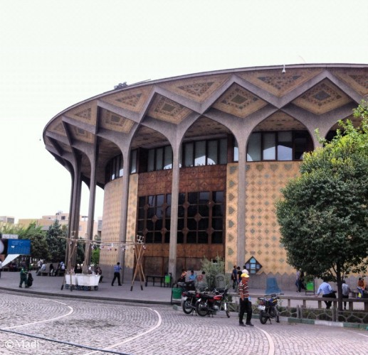 عکس گردش چنارستان تهران |چهارراه ولیعصر تا راه آهن|