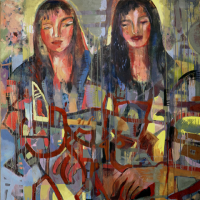 نمایشگاه “جغرافیا و فرهنگ” در گالری دانژه سمنان | عکس