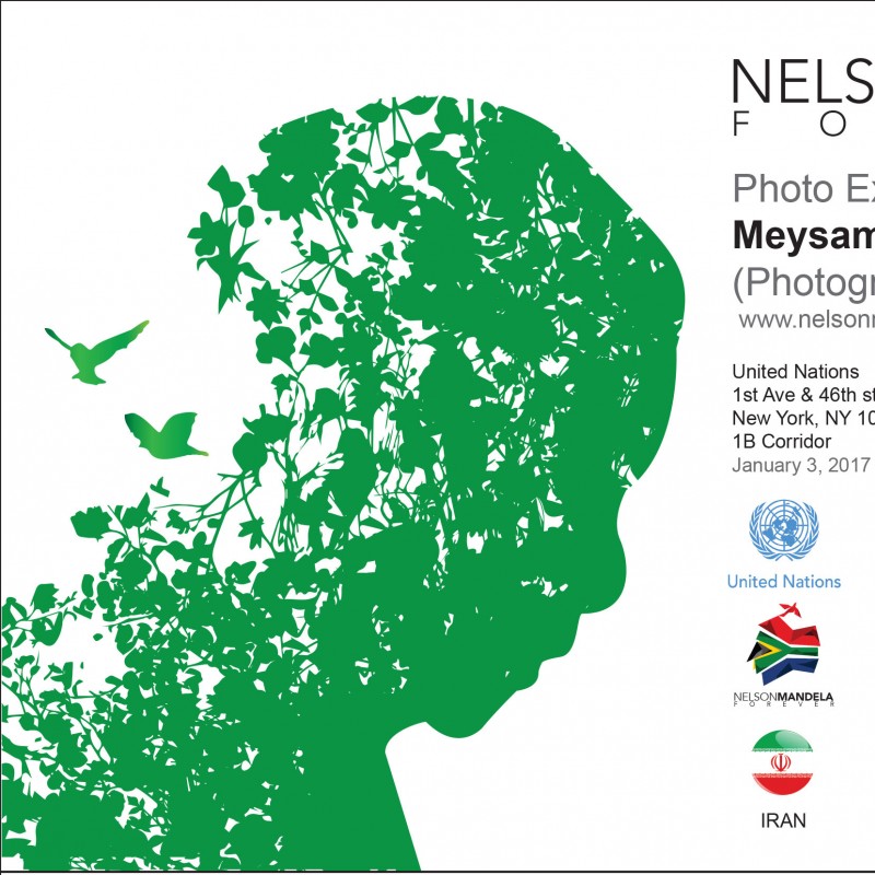 نمایشگاه عکس «نلسون ماندلا» در سازمان ملل متحد | عکس