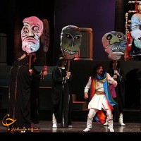 نمایش مرغ باران | گزارش تصویری گاهی مرغ باران | عکس