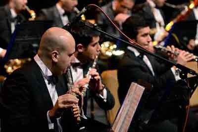 عکس کنسرت ارکستر سازهای بادی تهران (فستیوال رنگ موسیقی)